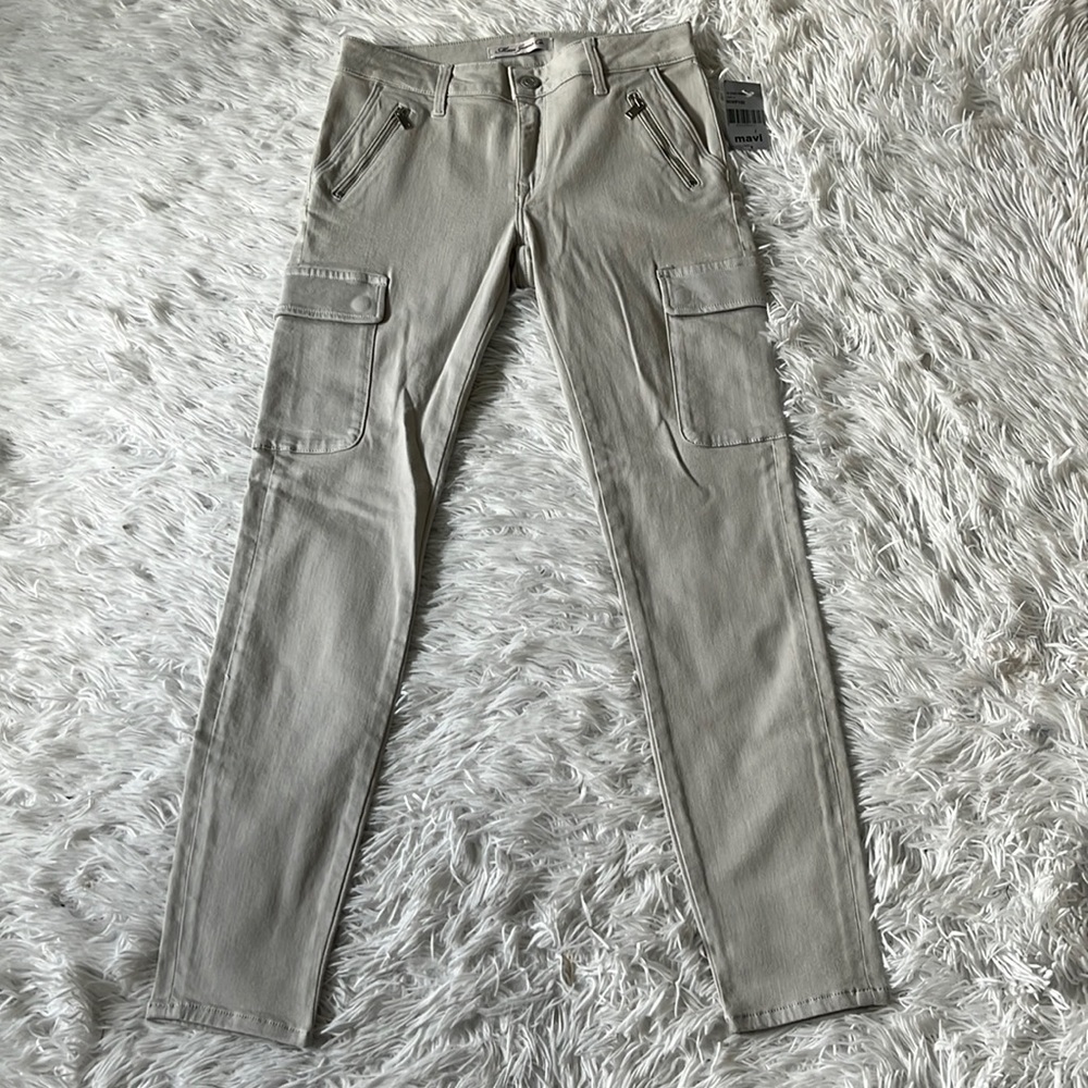 Mavi Juliette Mid rise Women’s Skinny Jeans light gray size 27
